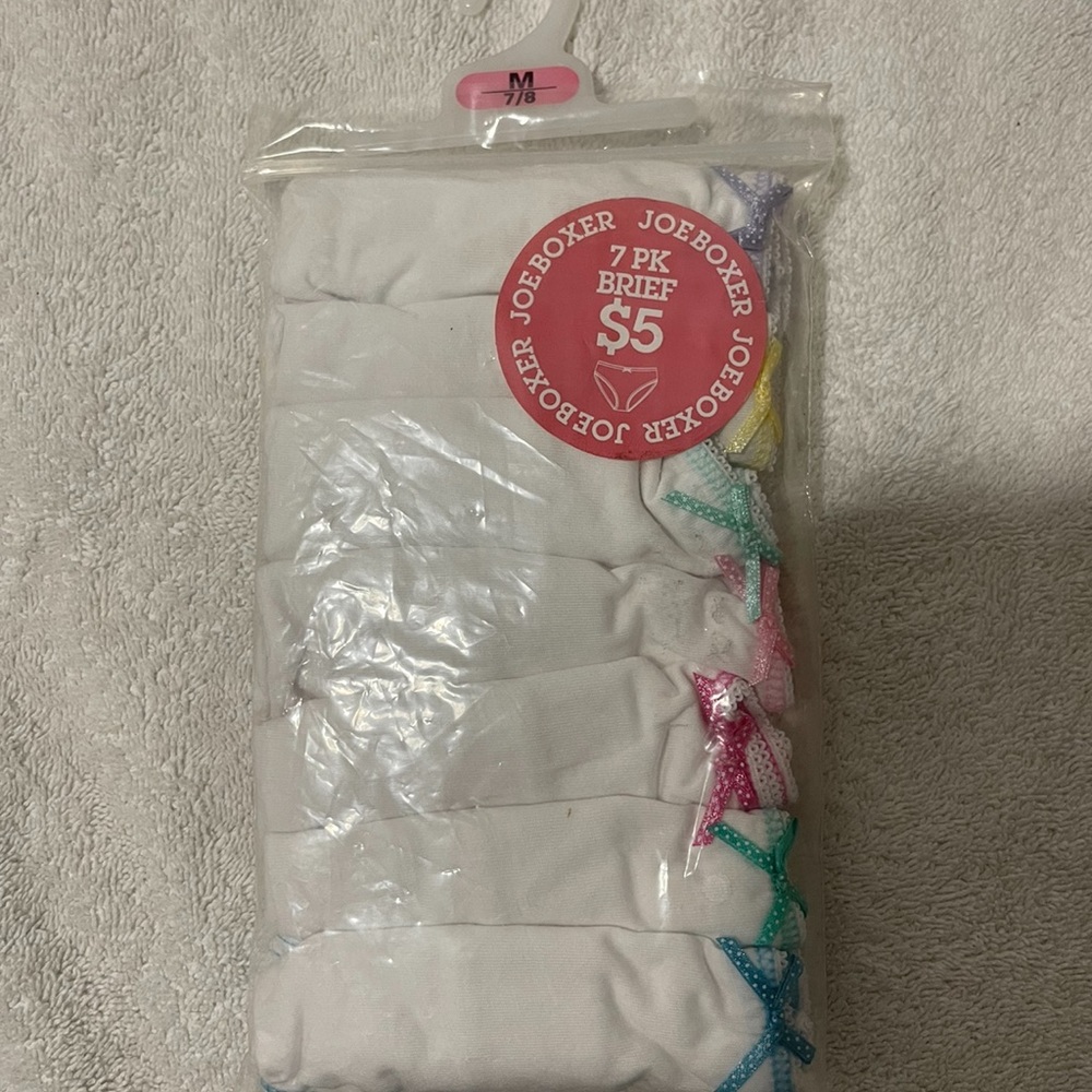 Girls 7 Pack Of Underwear
